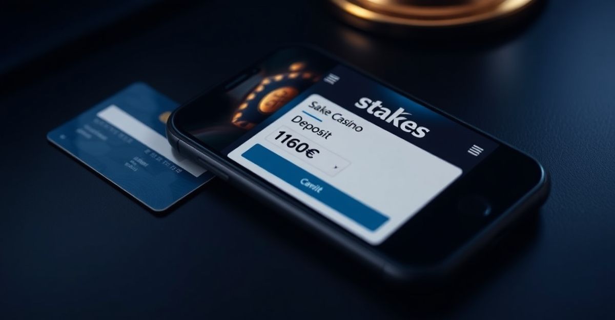 Comment effectuer un dépôt sur Stakes Casino, étape par étape
